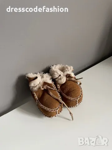 Сладурски бебешки буйки от естествена кожа, снимка 10 - Детски пантофи - 48039709