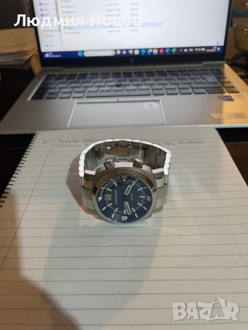 Мъжки часовник Panzera Aquamarine 45D Pro Diver НОВ - 1795.00 лв., снимка 4 - Мъжки - 43213178