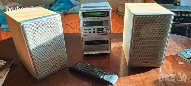 Philips мини уредба с дистанционно, снимка 9 - Радиокасетофони, транзистори - 40058510