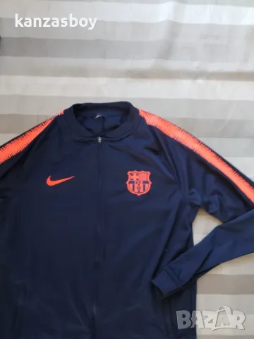 Nike Barcelona 2018-19 - страхотно футблно горнище ХС, снимка 4 - Спортни дрехи, екипи - 47272158