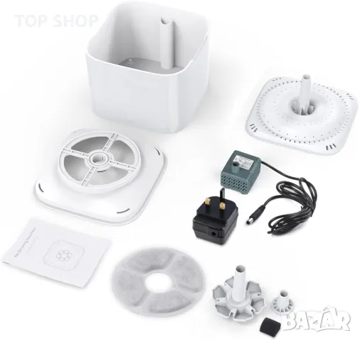 Воден фонтан за котки Sailosun 2L, снимка 6 - За котки - 48507923