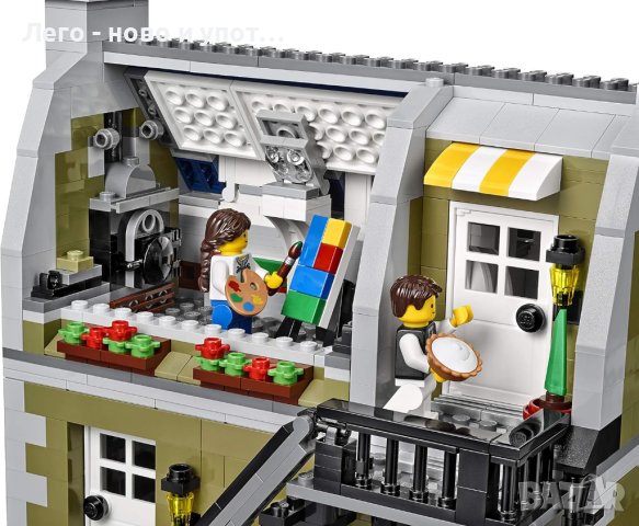 Употребявано LEGO Creator Expert Parisian Restaurant 10243, снимка 6 - Конструктори - 43272920