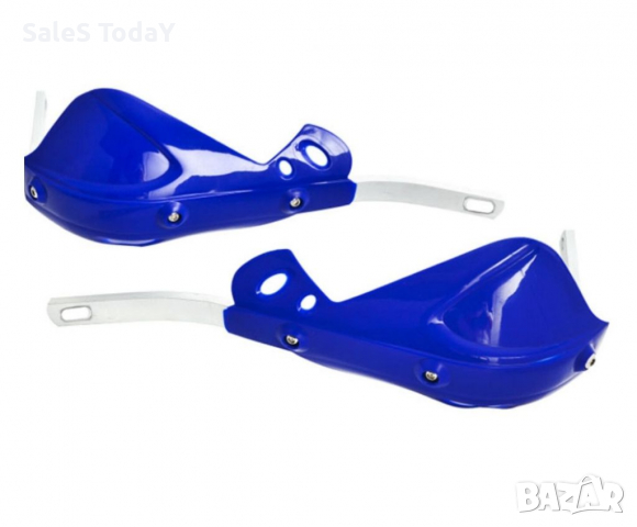 Предпазители за мотоциклет, мотор, АТВ, 2бр, син, снимка 2 - Аксесоари и консумативи - 36477314