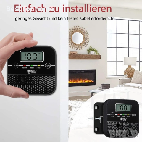 WOLF SHIELD Детектор за въглероден оксид, снимка 7 - Друга електроника - 53139779