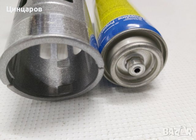 CFH газов поялник в комплект с газов флакон.Произведено в Германия, снимка 6 - Поялници и запояване - 20115694