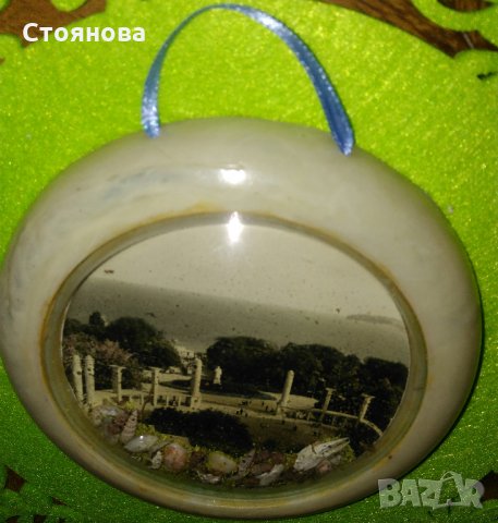 Сувенир-ретро с изглед от град Варна - Морската градина , снимка 9 - Антикварни и старинни предмети - 27982071