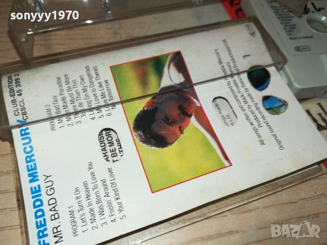 FREDDIE MERCURY-ORIGINAL TAPE 1508251844, снимка 4 - Аудио касети - 51378548