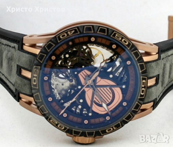 Мъжки луксозен часовник Roger Dubuis Excalibur Aventador S, снимка 3 - Мъжки - 32242306