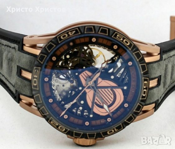Мъжки механичен луксозен часовник Roger Dubuis Excalibur Aventador S, снимка 3 - Мъжки - 32242306