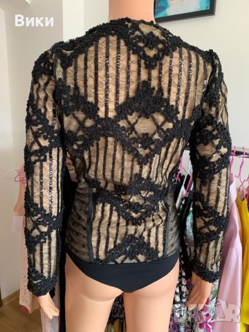 Alessa Алеса боди от дантела, снимка 11 - Блузи с дълъг ръкав и пуловери - 40816487