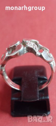 Сребърен пръстен, снимка 1 - Пръстени - 43678845