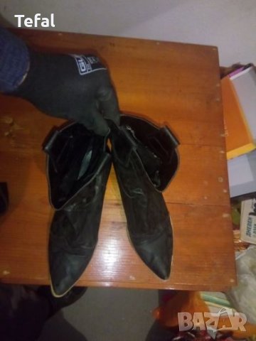 Дамски обувки , боти , черни, снимка 4 - Дамски боти - 27859960