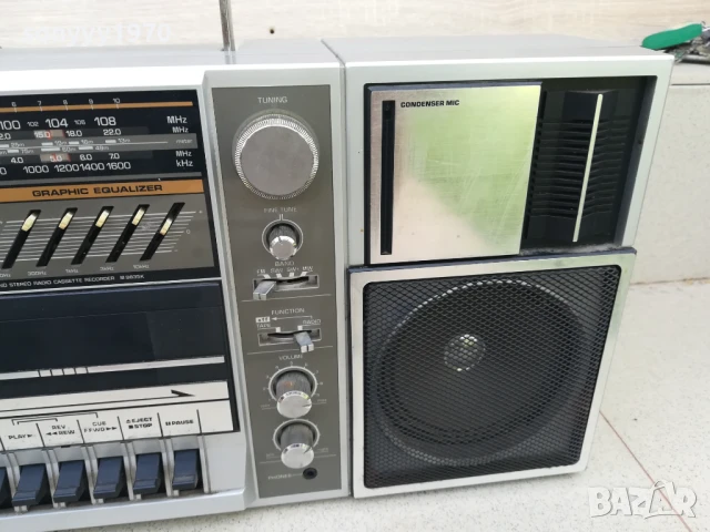 SANYO М9835K-MADE IN JAPAN 0206252031LCHERY, снимка 7 - Радиокасетофони, транзистори - 50525557