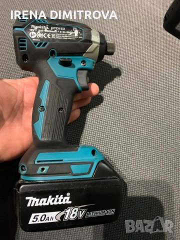 Makita dtd153 безчетков+5ah, снимка 4 - Винтоверти - 40079065