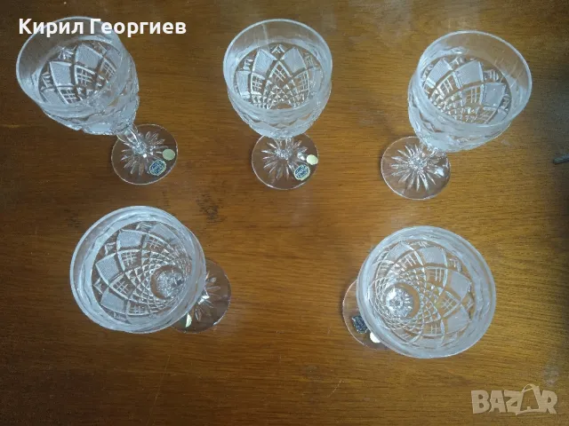 Чаши за вино Bohemia Crystal , снимка 3 - Сервизи - 49780788
