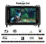 CAMECHO автомобилна мултимедия за Mercedes Benz, 2Din, 1+32G, Android 13, сателитна навигация, снимка 7
