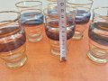 стари стъклени чаши за вода и вино бира, снимка 7