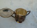 Поднос,чайник,захарница, чашки Антика!, снимка 7