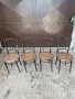 Антикварни 4 броя дървени столове Jacob & Joseph KOHN , снимка 1