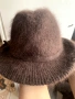 Дамски шапки федора- бордо и шоколадово кафяво, снимка 9