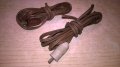 *кабели за тонколони с букси-2брх2.5м-внос франция, снимка 3