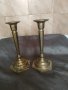 два бронзови свещника, снимка 1 - Антикварни и старинни предмети - 32507470