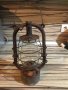 Стара немска газена лампа, снимка 1 - Антикварни и старинни предмети - 39089470
