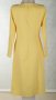 Жълта рокля с дълги ръкави марка Melli London - XL, снимка 4