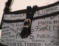 Нова малка чанта Paris черно със сиво дамска чанта за рамо или ръка, снимка 3