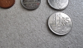 Канада. 1,5, 10, 25 цента  и 1 долар . 12 бр. различни до една монети., снимка 12