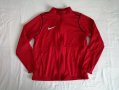 Nike DRI-FIT оригинален момчешки червен суичър с цип за р-р M - ръст до 137-147 см, снимка 1 - Детски анцузи и суичери - 43038664