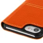 Faconnable Folio Защитен калъф от синтетична кожа за iPhone 6/7/8/SE 2020 оранжев, снимка 4