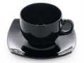 Черни чаши за кафе 12 броя -60лв в кутия, снимка 1 - Декорация за дома - 43878412