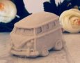 3D Бус Автобус Автомобил силиконов молд форма фондан гипс шоколад свещ декор сапун, снимка 2