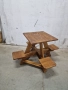 Детска пейка с масичка , снимка 1