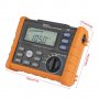 Тестер Peakmeter MS5205, зумер, съпротивление на изолация, 100Gohm, VAC, VDC, снимка 9