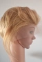 Къса руса естествена перука тип Пикси - 13x4, снимка 1