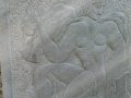 мраморна масивна плоча, ръчно дялана с фигура , снимка 7