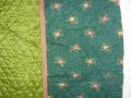 Дамски флорален елек зелен, снимка 4