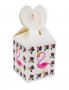 Фламинго парти картонена кутия кутийка за лакомства подаръци и др, снимка 1 - Други - 33315776