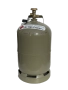 Туристическа Газова Бутилка с ъглов кран за Караван, снимка 1