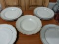 Стар български порцелан чинии за основно , снимка 1