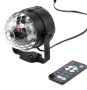 Диско LED лампа с дистанционно, Черна, снимка 3