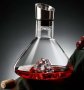 Стъклена бутилка гарафа за червено вино декантер за алкохол + аератор и филтър, снимка 1 - Сервизи - 43135120