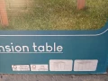 Голяма градинска маса , Дървена маса разтегателна Производство Виетнам, снимка 3