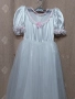 Детска бяла дълга рокля за шаферка / булка /, снимка 6