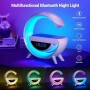 RGB Тонколона с LED ярки светлини с функция безжично зареждане., снимка 1