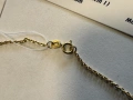 Златен синджир 1.36гр.56см., снимка 4