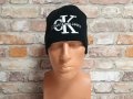 Нова зимна шапка на марката CK, Calvin Klein с бяло лого, снимка 4
