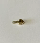 Златна висулка(сърце) 0.56гр., снимка 3